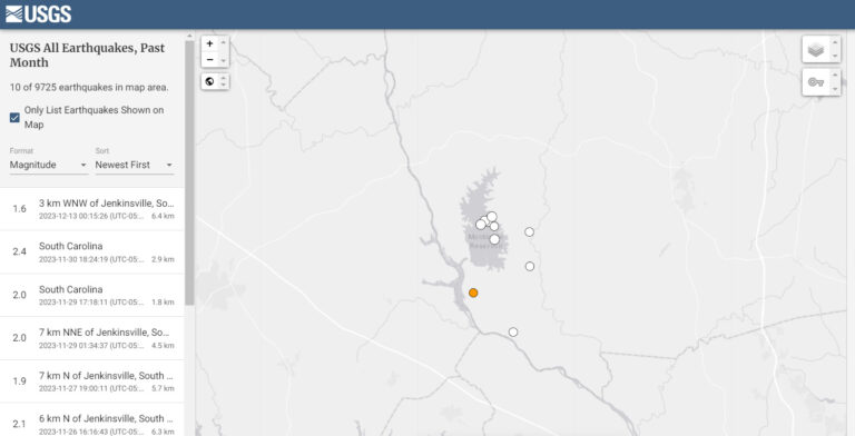 The 10th Earthquake in 3 Weeks Just Struck Small Town South of Charlotte