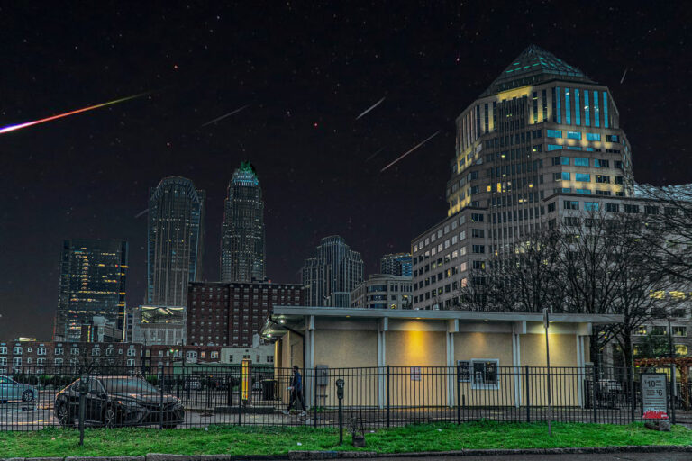 The Peak of The Geminid Meteor Shower Will Happen Over Charlotte This Week