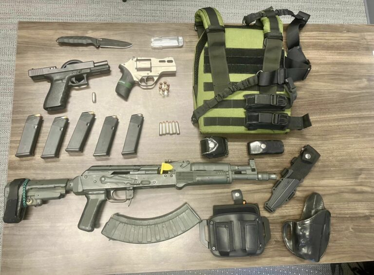 Monroe Man Arrested After Entering Walmart Strapped With Body Armor, AK-47, and 2 Handguns