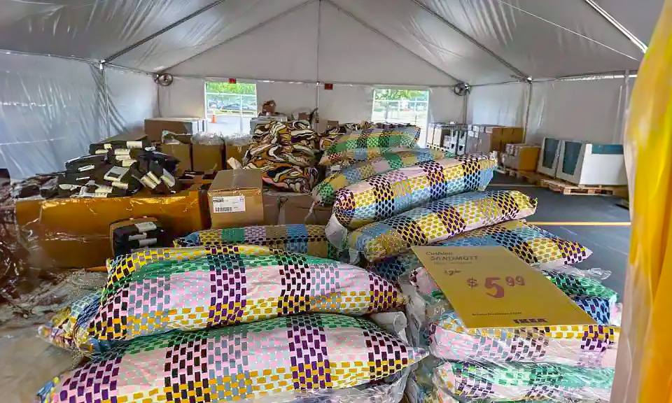 IKEA Charlotte's Massive Spring Cleaning Tent Sale Starts Today