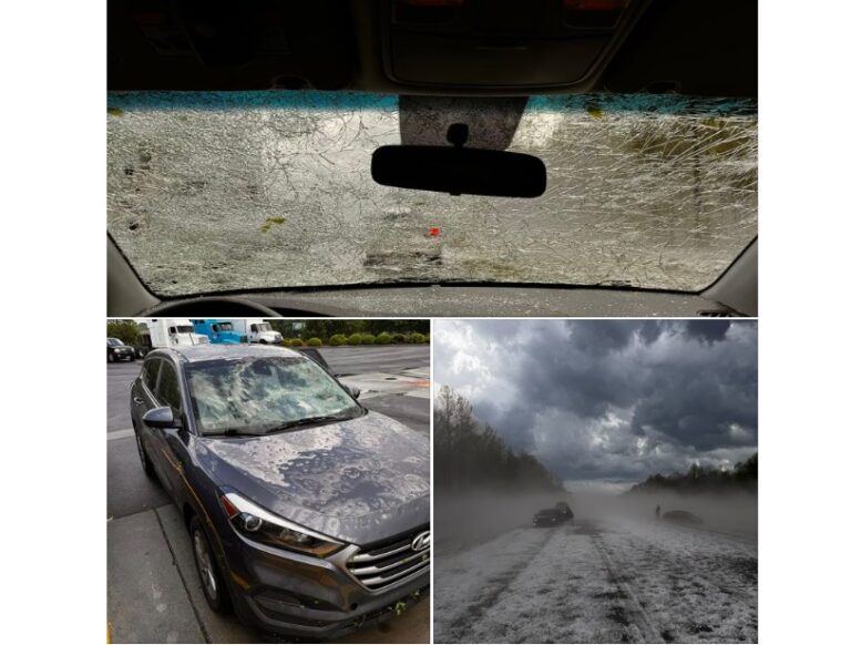 Hail Storm of Biblical Proportions Causes Millions of Dollars of Damage Across Rock Hill