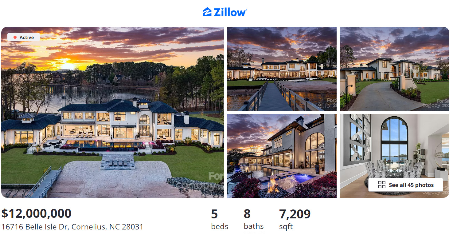 lake norman real estate listing