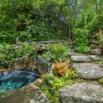 burt reynolds home waterfall