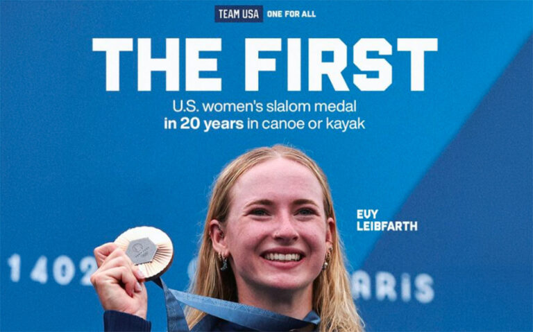 NC Native Evy Leibfarth Just Won America’s First Olympic Canoeing Medal in 20 Years