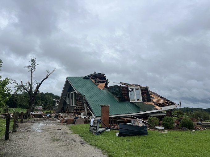 At Least 3 Tornadoes Touched Down in North Carolina As Debby Ploughed Through Our State