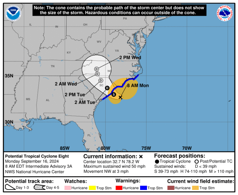 Tropical Cyclone 8 Is About To Flood The Charlotte Region