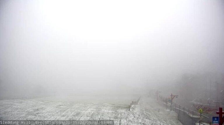 Unexpected Snow Blankets NC Mountains Amid October Cold Snap