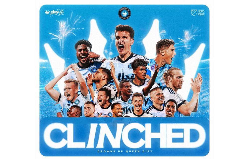 Charlotte FC Clinches Playoff Spot In Stunning Win Last Night Against