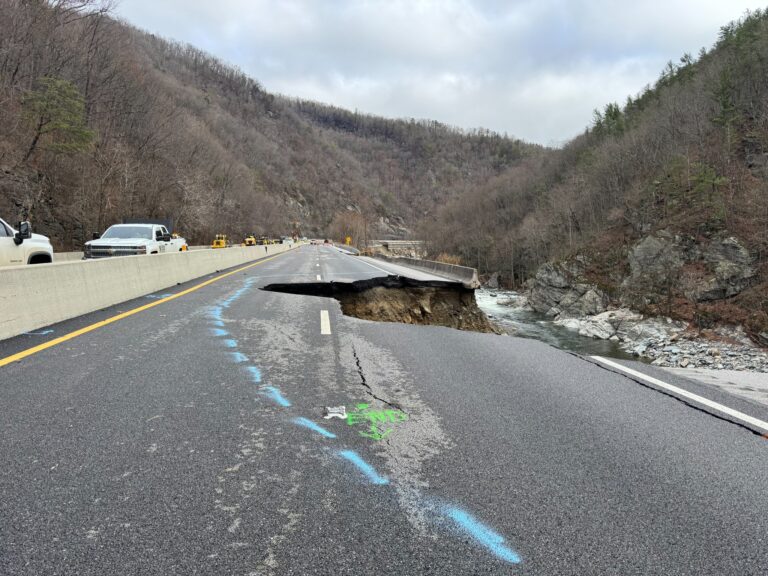 Reopening of I-40 Placed On Indefinite Hold As Second Massive Chunk of Roadway Collapses