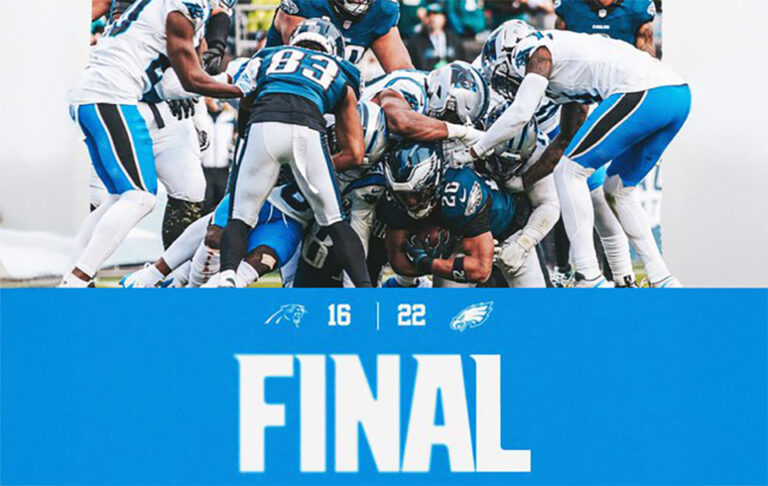 Panthers Eliminated From Playoffs After Loss To The Eagles