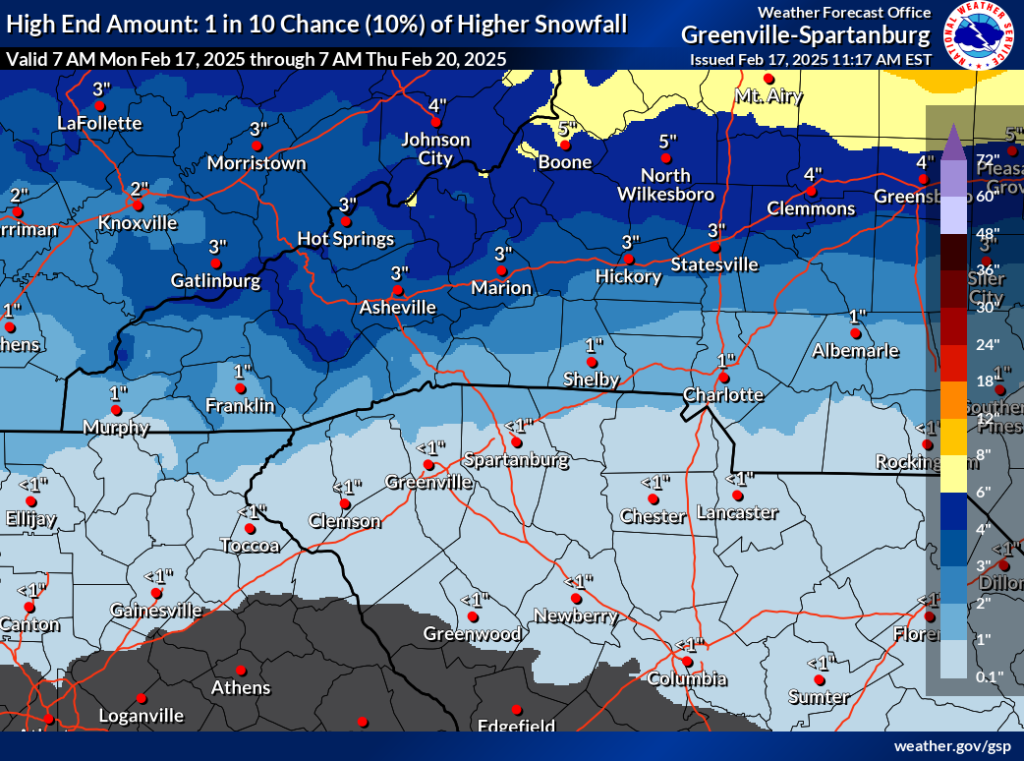 The Charlotte Region Could See A Snowstorm This Week