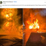 fire in nc i-40