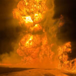 fire on highway