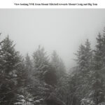 snow on mount mitchell