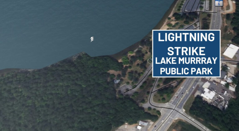 Lightning Strike Injures 20 at South Carolina Lake Just South of Charlotte