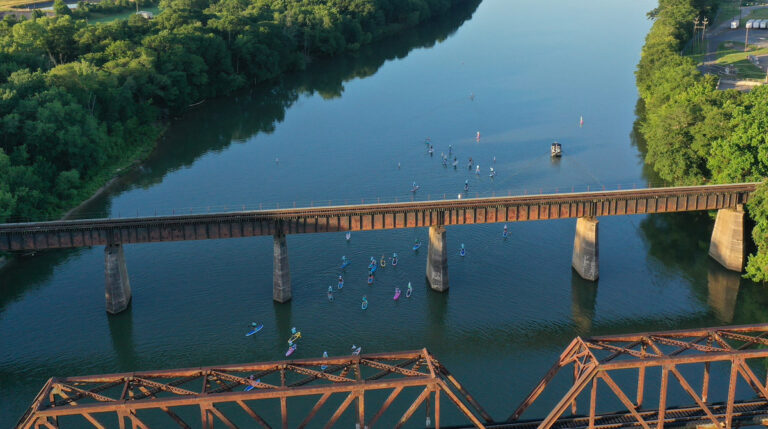 2nd Annual Dam to Dam Paddleboard Event Breaks Fundraising Record
