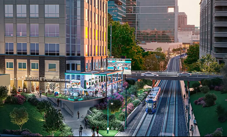 Massive New Restaurant with 25-Foot Jumbotron Coming to South End – Market on Morehead