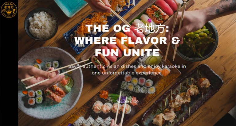 Pineville’s New OG Asian Eatery Will Feature All-You-Can-Eat Sushi and Karaoke Rooms