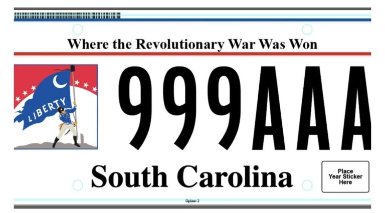 South Carolina Removing “While I Breathe, I Hope” Plates For New Design in 2026