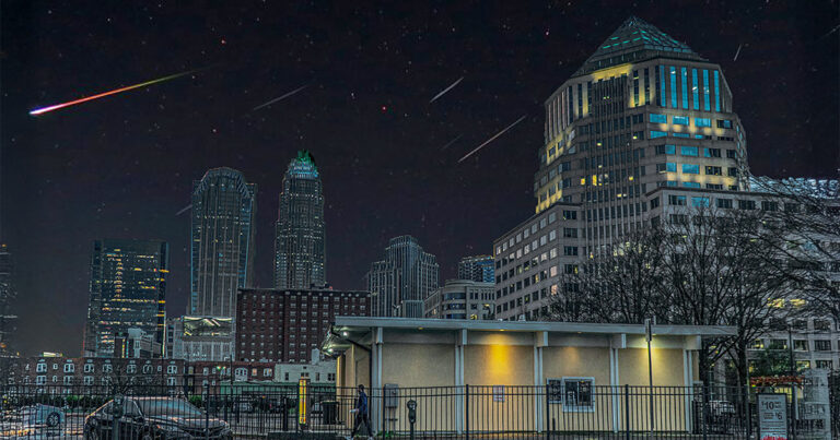 Leonid Meteor Shower Peaking Over Charlotte Tonight