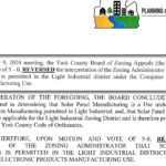 bza ruling silfab not allowed