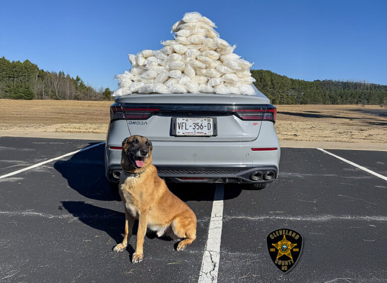 Traffic Stop in Kings Mountain Uncovers Over $3 Million of Meth From Sinaloa, Mexico