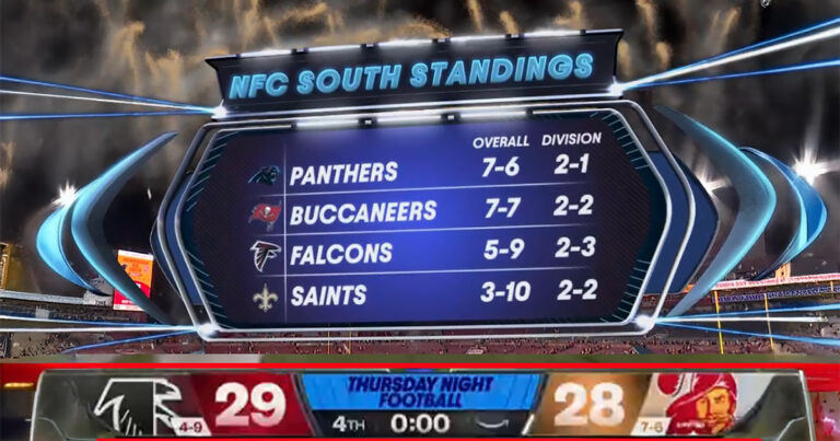 The Panthers Are Now In 1st Place After Thursday Night Football Upset