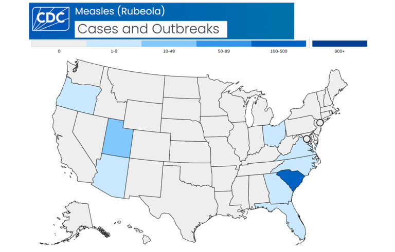 South Carolina Now Has the Worst Measles Outbreak in the Nation