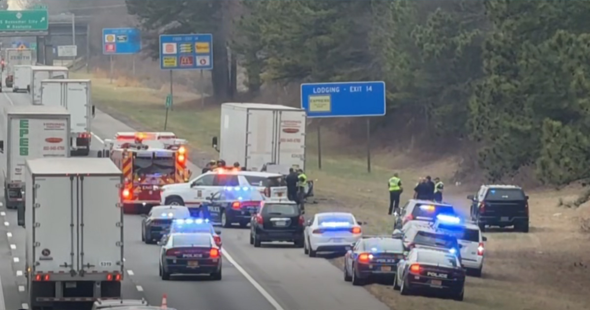 Gaston County Man Dies After Driving Into Parked Tractor-Trailer on I-85