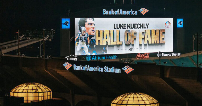 Luke Kuechly Makes History as First Lifelong Panther Draft Pick To Be Inducted Into The Hall of Fame