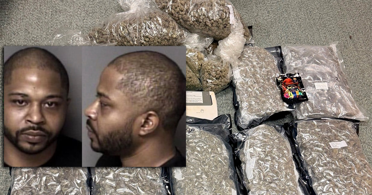 Gastonia Man Arrested After Police Find 12 Pounds of Marijuana In His Home