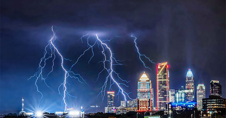 NWS Warns of Damaging Storms and Possible Tornadoes in NC Tomorrow Into Monday
