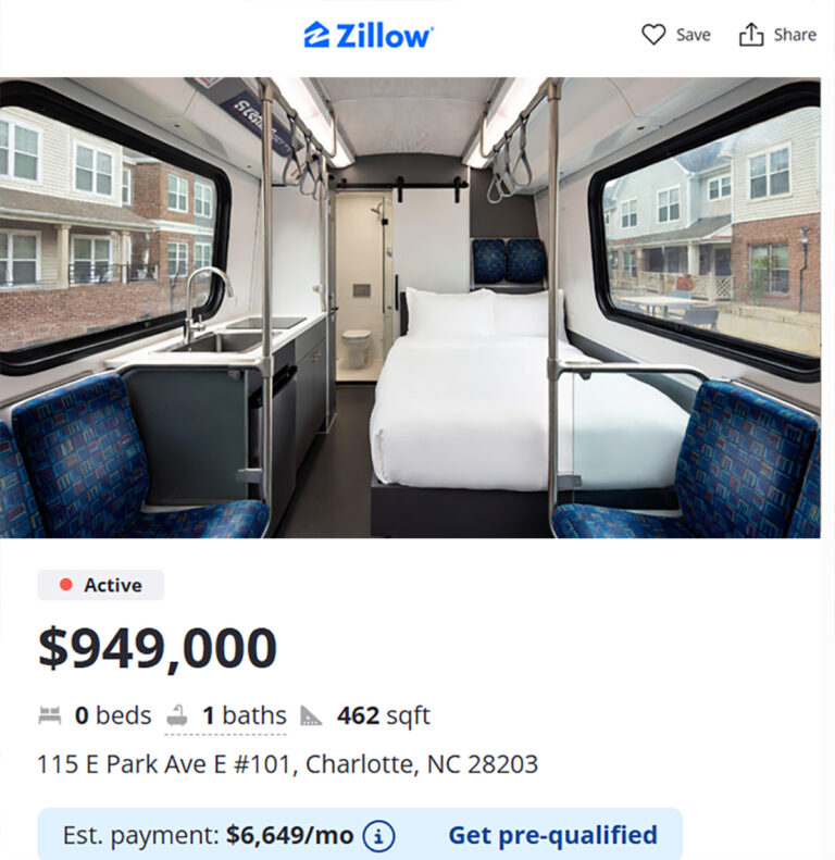 CATS Blue Line Extension Fails — Announce Plans to Sell Train Cars as $949,000 ‘Micro-Apartments’