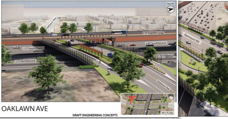 NCDOT Unveils New Renderings for Controversial I-77 South Double-Decker Toll Lanes