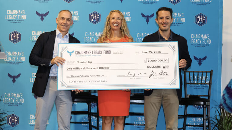 Hornets Makes Million Dollar Investment To Increase Nutritious Meal Access in Charlotte