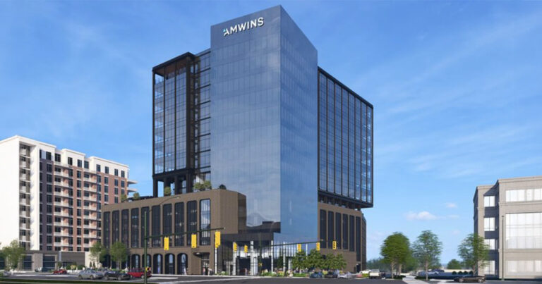 Insurance Giant Amwins to Build New 15-Story Headquarters in Charlotte’s SouthPark