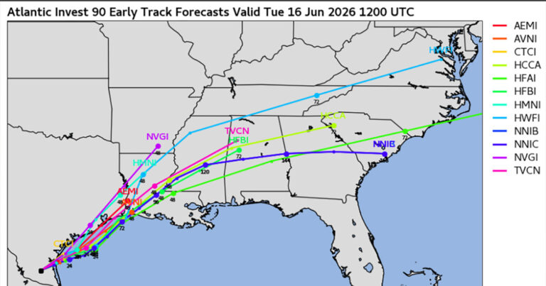 First Tropical Threat of Hurricane Season Could Bring Damaging Winds to Carolinas