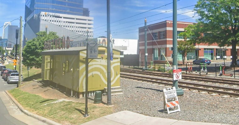 Pedestrian Struck by CATS Blue Line Train in Charlotte’s South End
