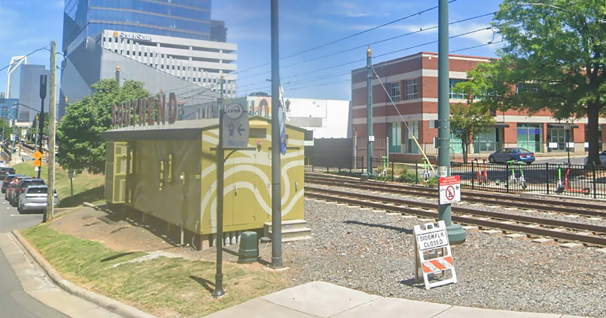 Pedestrian Struck by CATS Blue Line Train in Charlotte's South End