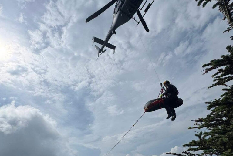 Dramatic Helicopter Rescue Saves Injured Hiker in NC Mountains Over The Weekend