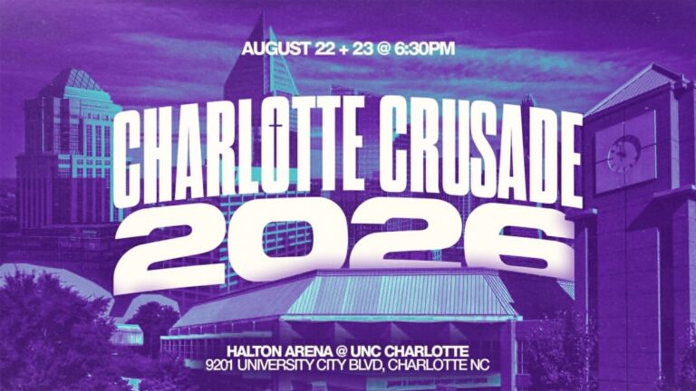 Massive Christian Crusade Coming to Charlotte This Weekend – Over 100 Churches Uniting Under One Roof