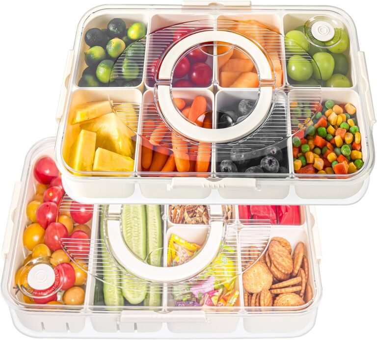 Charlotte Picnic Season Is Here: This LUXEAR Snackle Box Keeps 8 Foods Separate in One Carry Case
