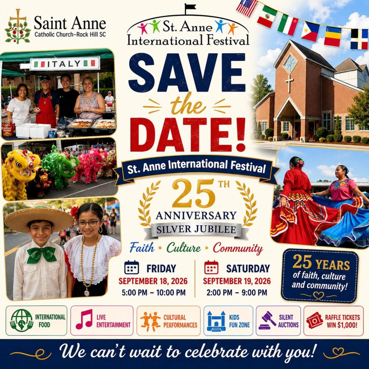 St. Anne International Festival — 25th Anniversary — event image
