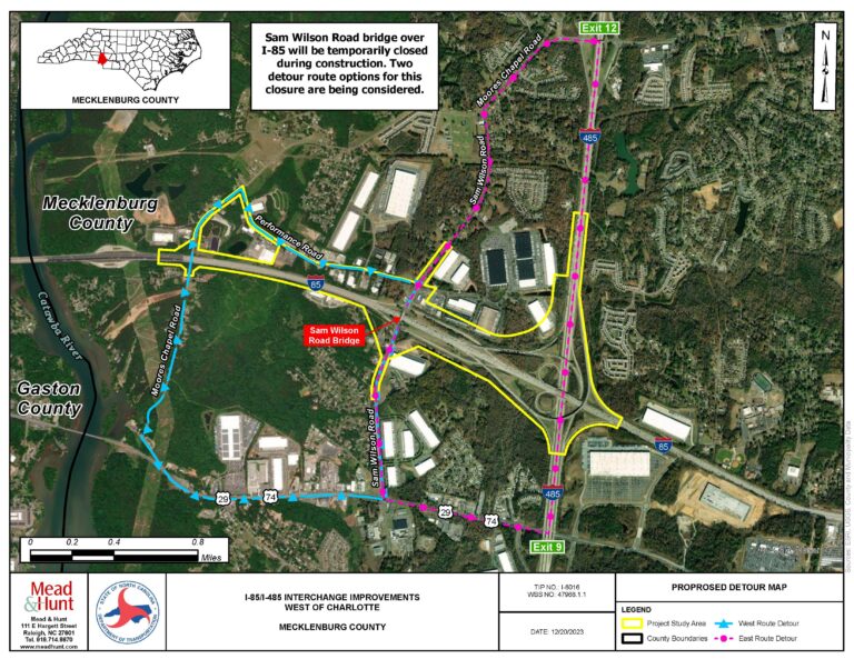 Bridge Over I-85 to Close for One Year as $45 Million Project Moves Forward