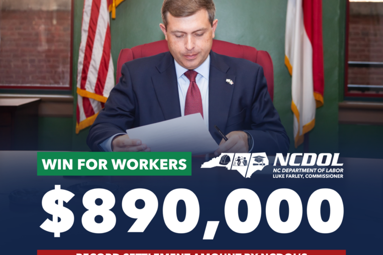 NC Workers Receive Historic $889,640 Over Workplace Retaliation Complaints