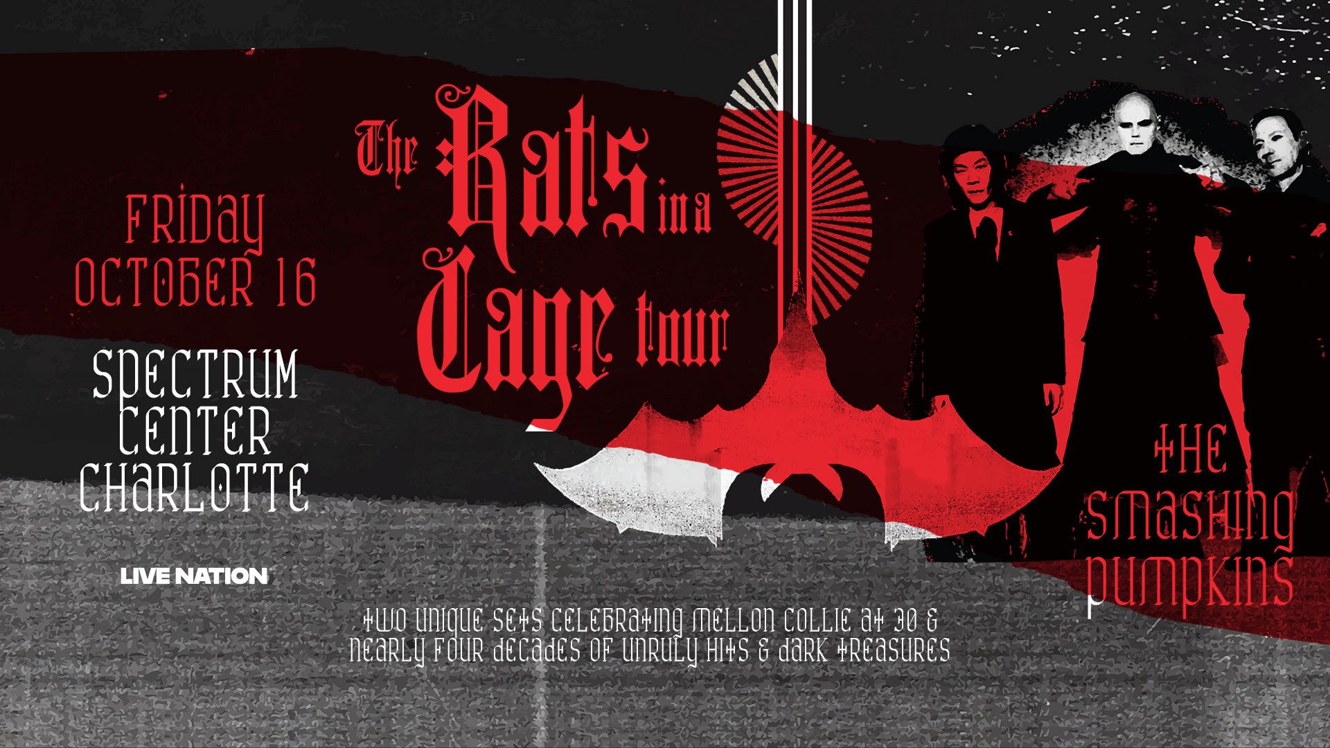 The Smashing Pumpkins: The Rats in a Cage Tour — event image