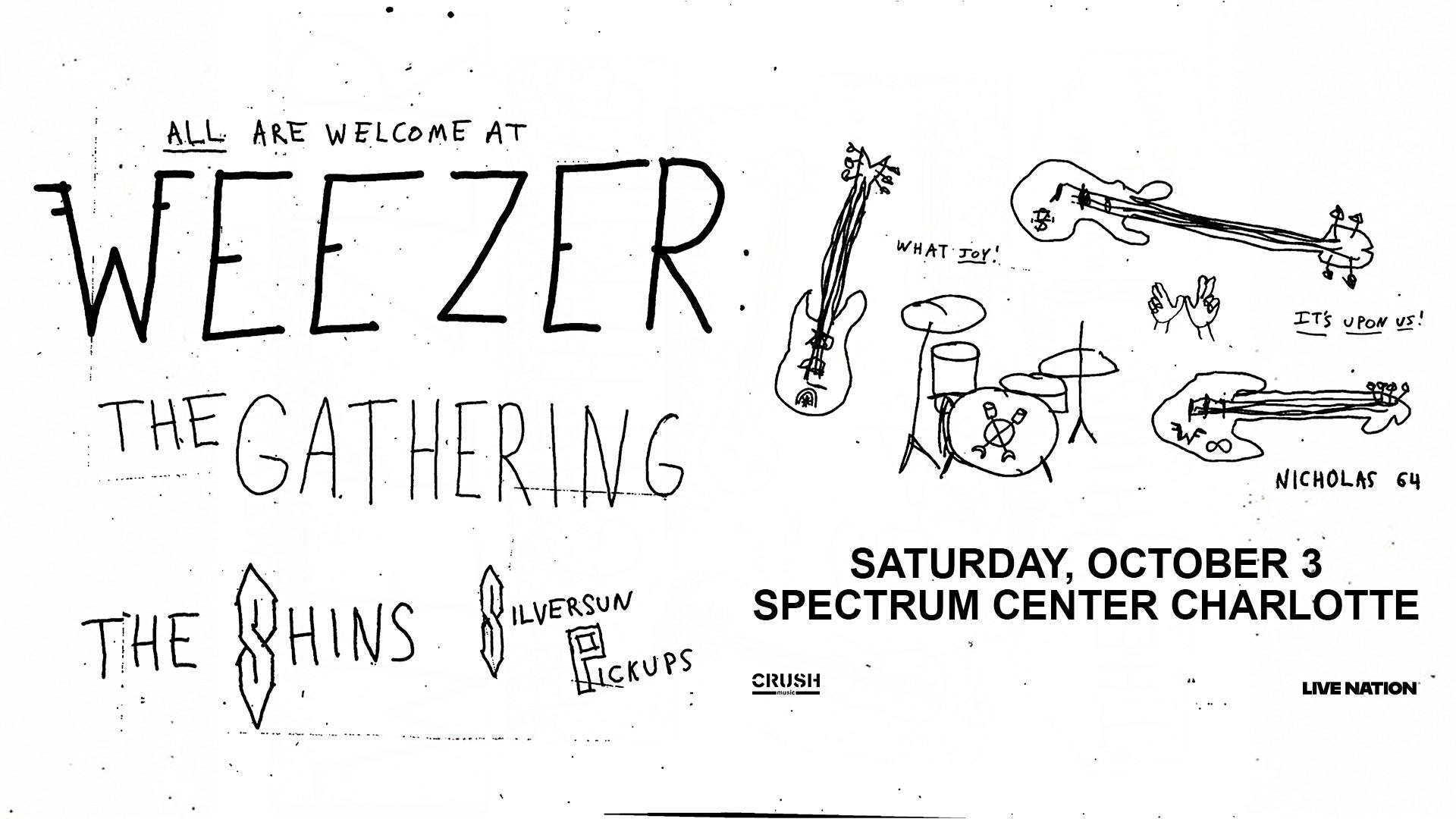 Weezer with The Shins & Silversun Pickups — event image