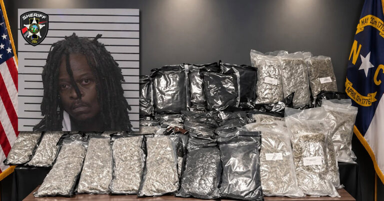 Charlotte Man Arrested After Deputies Seize 150 Pounds of Marijuana