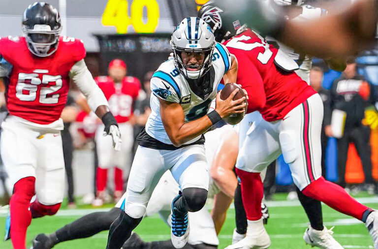 Panthers Crush Rival Falcons 34-3 in Dominant NFC South Showdown