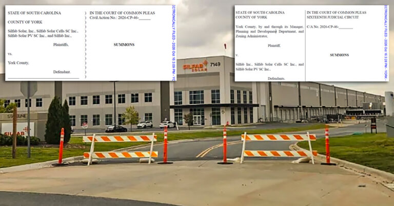 Smoke & Mirrors: Silfab and York County Just Sued Each Other in New Attempt to Circumvent The Zoning Code
